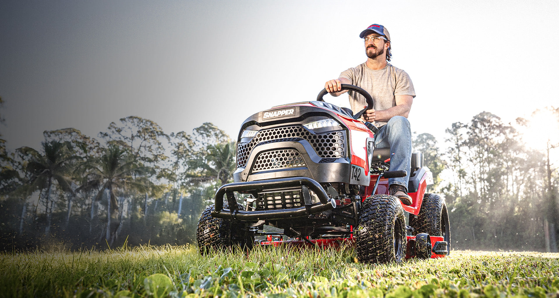 Snapper T42 Riding Lawn Tractor with 42